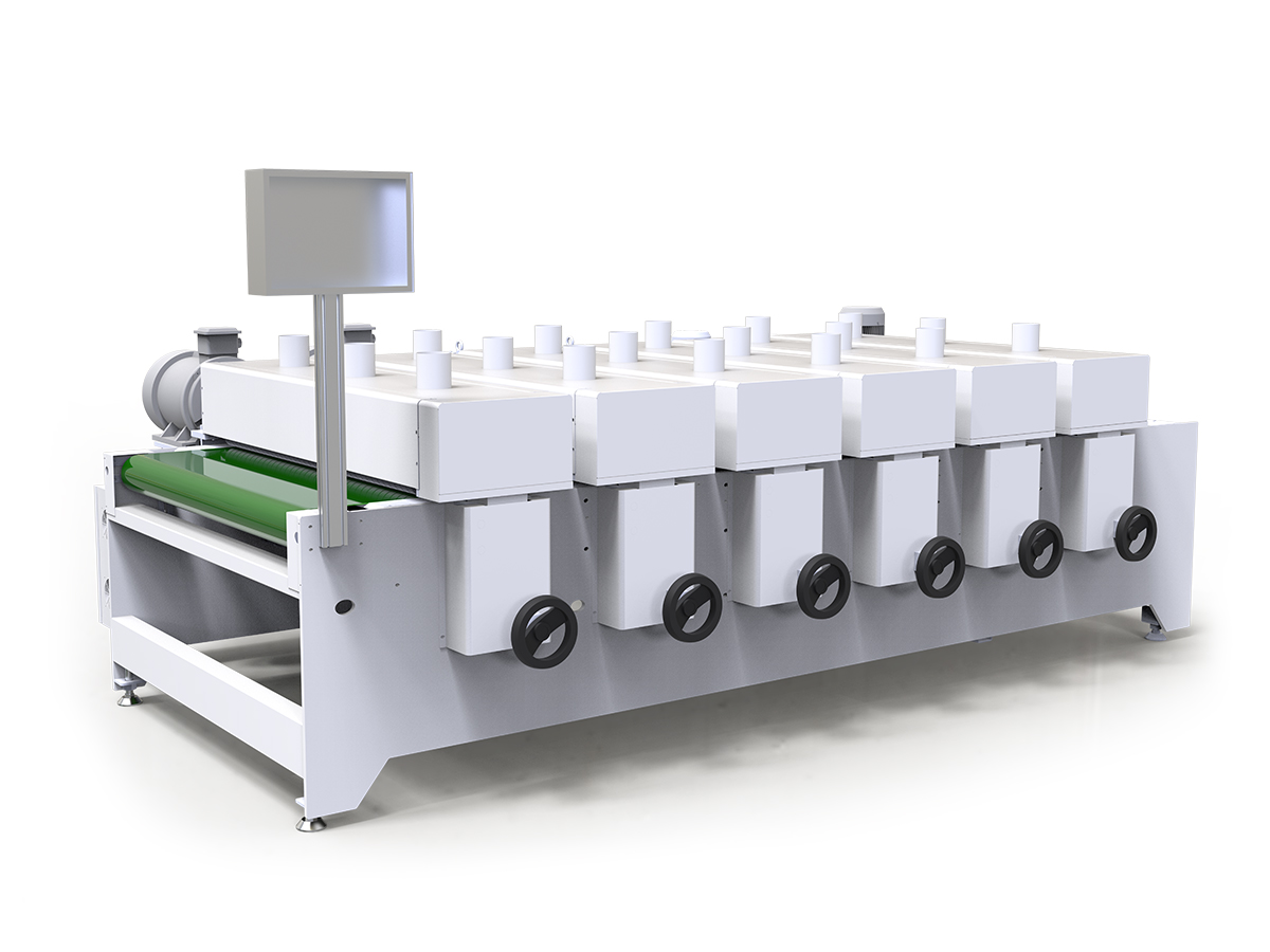 Máquina trefiladora de seis ejes